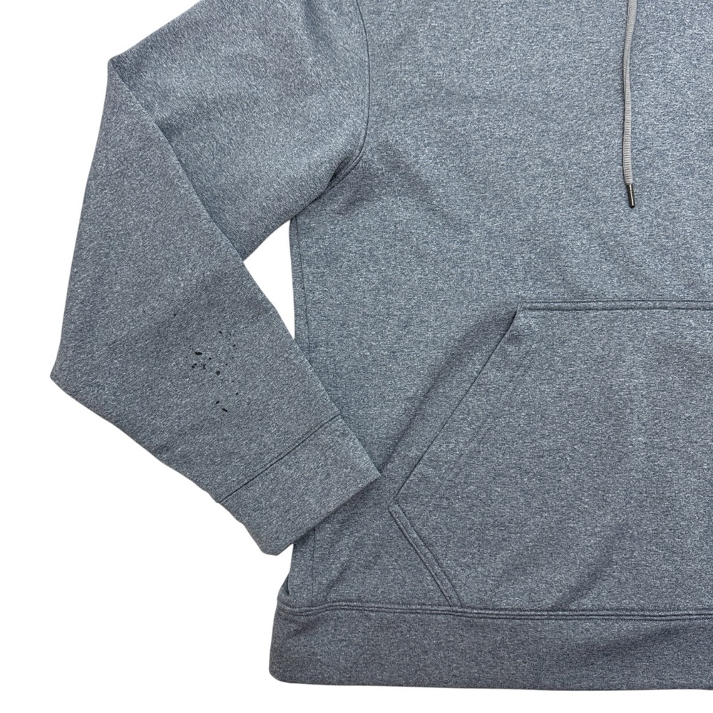 Under Armour Men's Hustle Fleece Hoodie Medium Blue‎ Gray Pullover Sweatshirt - Picture 4 of 13